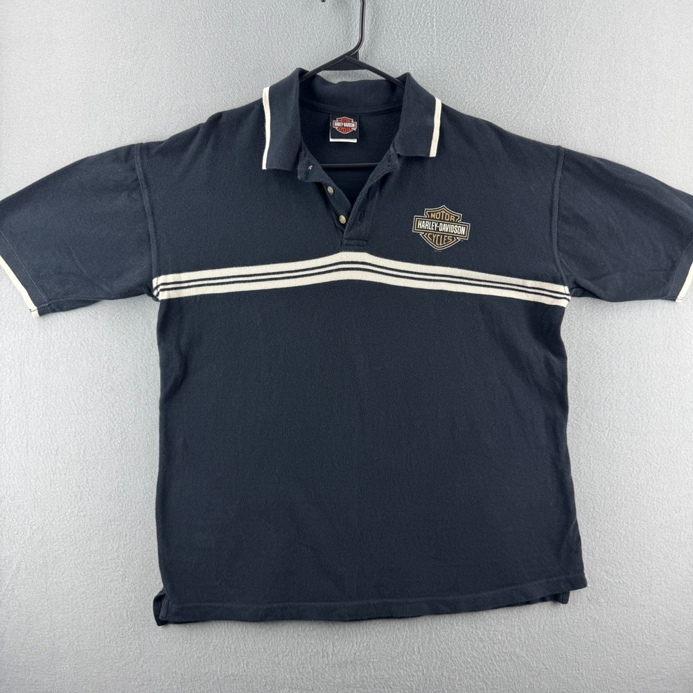 Harley Davidson‎ Shirt Mens 2XL Cotton Short Sleeve Las Vegas
